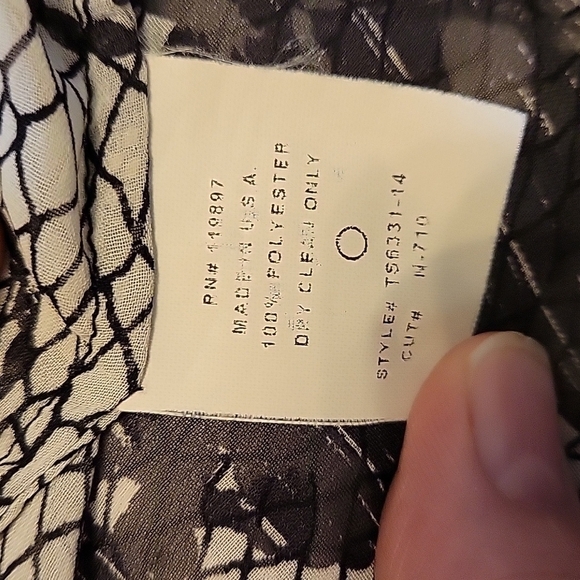 3/$30 Collective CONCEPTS Fairycore Chiffon Bow Tie Cover-up Top - Picture 7 of 9